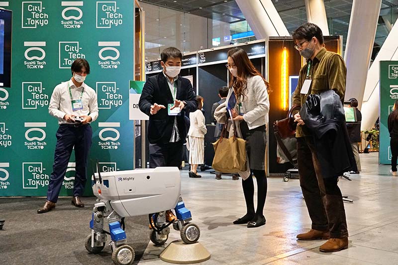 事業成長担保権を活用してスタートアップ(SU)に対する融資の拡大が期待されている(写真は東京都が2月27日に初開催したSUの交流イベント)