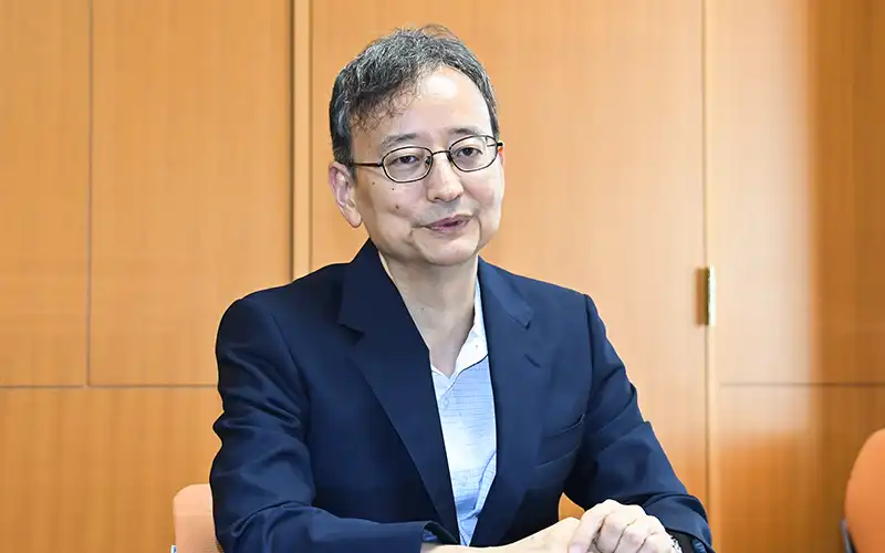 2024年8月9日号1面　インタビュー　井藤・金融庁長官、貸出金利上昇の影響点検