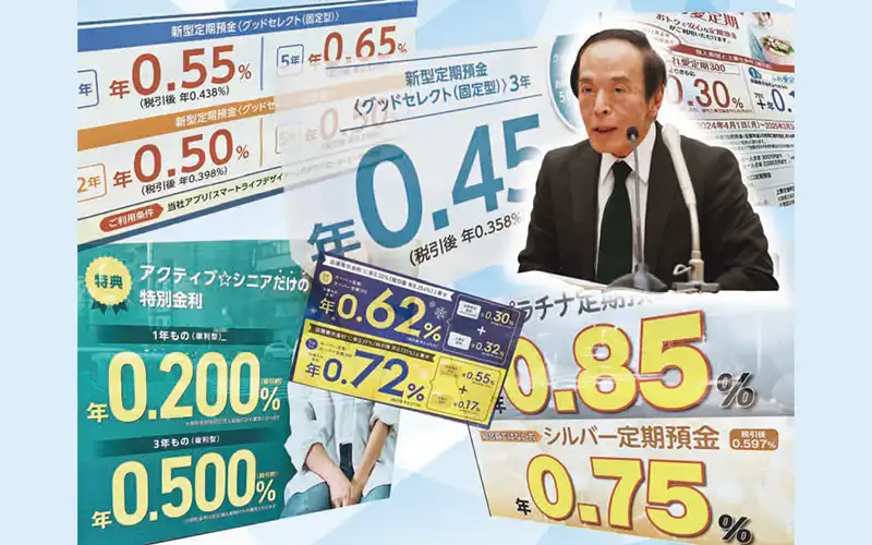 2025年1月1日号1面　預金獲得新時代（上）量と粘着性　両にらみ、顧客の行動分析に難しさ