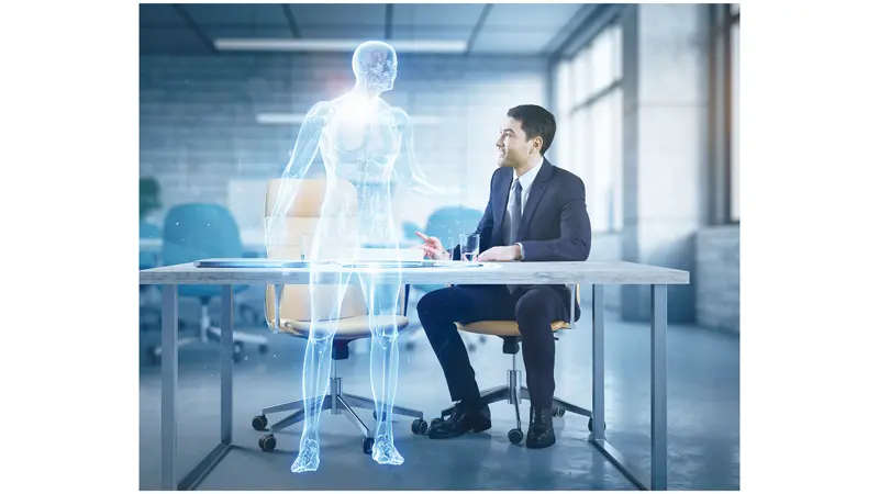 AIはビジネスの強力なパートナーになりうる一方、使いこなせる能力が必要になる（画像は生成AIで作成）