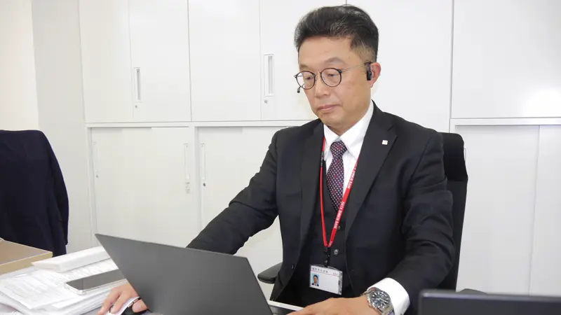 常駐の企業ドクター（2025年12月16日、幡多信金本店）