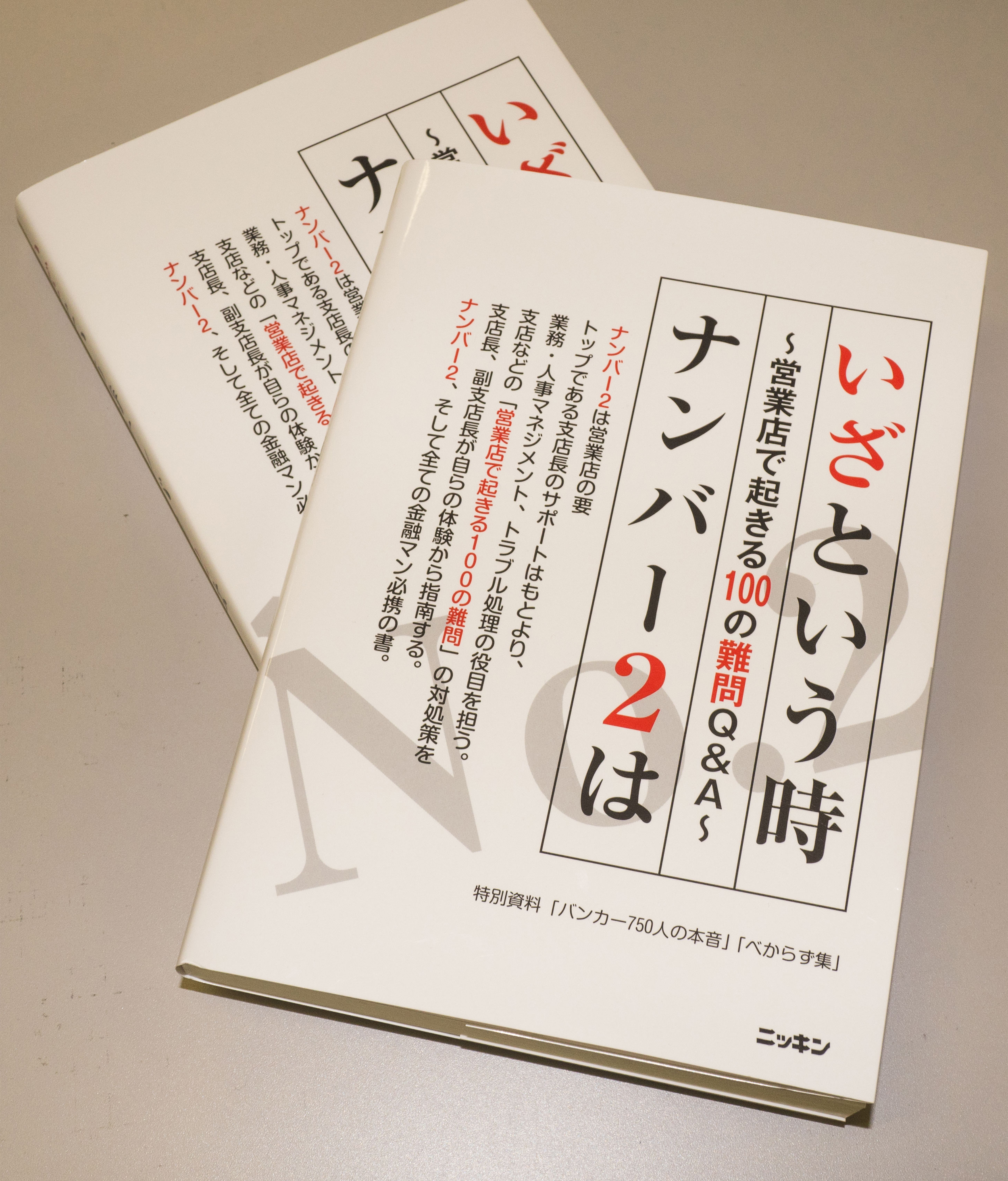 いざという時　ナンバー２は 〜営業店で起きる100の難問Ｑ＆Ａ〜